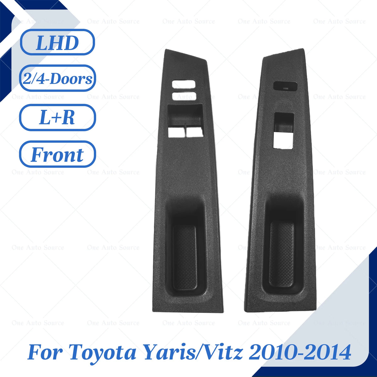 Car Window Switch Control Panel Lift Button Cover Trim Front Rear Armrest Upper Fra additional angle
