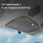 For Tesla Model Y Trunk Tailgate Guard Mat Leather Rear Trunk Door Protective Anti-dirty Protection