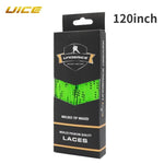 UICE Ice Hockey Shoelaces Box-Packed Ice Hockey Skate Laces 84/96/108/120in Dual La additional angle