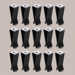 Automotive Vent Clips Air Freshener Holder 30 Pieces Black | 22Mm Screw Hole