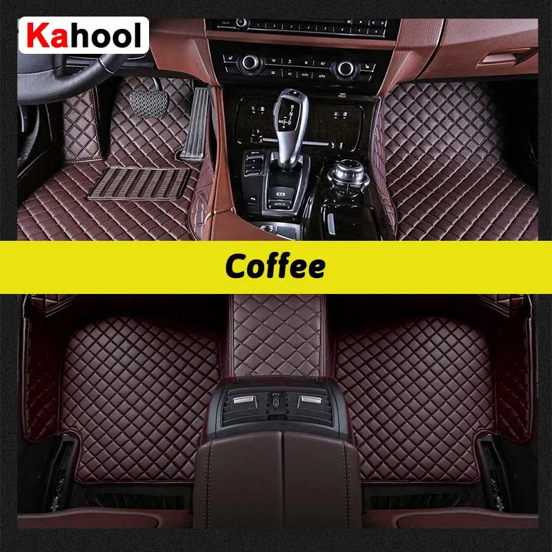 KAHOOL Custom Car Floor Mats For Bentley Bentayga Auto Carpets Foot Coche Accessorie