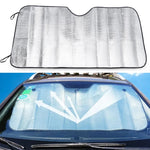140x70CM Car Window Sun Shade Windshield Snow Ice Anti-UV Protection Front Rear Winds alternate view
