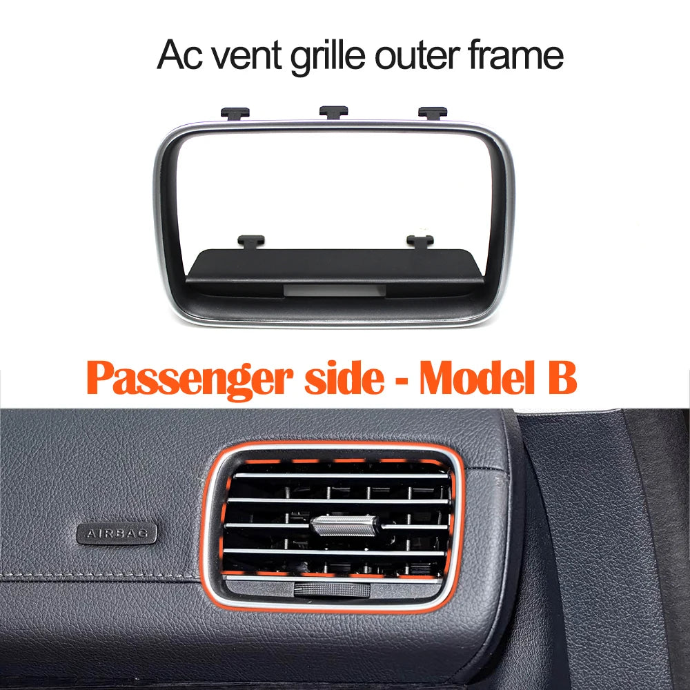 Car Air Conditioner Central Left Right AC Vent Grille Tab Clip Outlet Repair Kit For Mercedes Benz GLE GLS W167 2020-2025