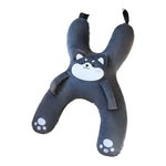 Children's Car Seat Neck Pillow with Lumbar Support close-up view