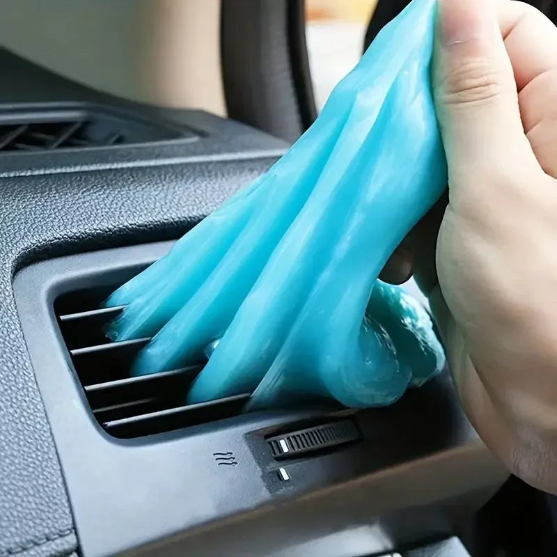 70g Car Cleaning Gel Slime Magic Mud Automobile Air Vent Computer Keyboard Dirt Dust lifestyle view