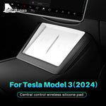 AIRSPEED Silicone Wireless Charging Pad for Tesla Model 3 Highland 2024 Model Y Juniper 2025-2027 |