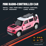New RC Car MINI Alloy 1/64 Remote Control Car Convenient to Carry 60 Minutes of Work T close-up view