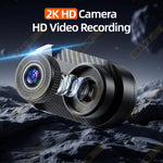Motorcycle Dash Cam 2K 30fps WiFi | Helmet Driving Recorder additional angle