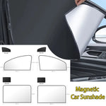 Car Side Window Sun Shade | Magnetic UV Protection Curtains for Privacy and Heat Reduction