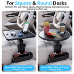New Adjustable Car Seat Gap Mount Table Firm Stable Clamp Design 360 Rotation Height alternate view