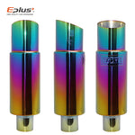 Stainless Steel Car Exhaust Pipe Straight Drum Muffler | Universal 51-63mm Inlet 89mm lifestyle view
