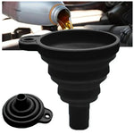Long Nozzle Plastic Oil Funnel Fuel Filling Tool close-up view