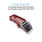 Car Front Dashboard Air Conditioning AC Vent Grille Outlet Panel Cover For Porsche Boxster Cayman 981 2012-2016 98155213104