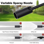 Newest Portable Cordless High Pressure Car Wash Washer Gun Foam Generator Water Gun for Home Garden Car Cleaning Accessories