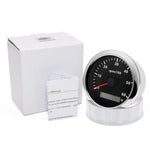 HD 85mm Tachometer with LCD Hourmeter | 7 Color Backlight Tacho Gauge for Marine Bo additional angle