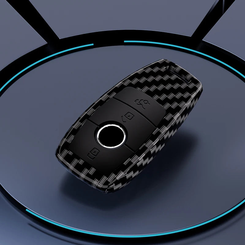 Fashion Car Remote Key Case Cover For Mercedes Benz A C E S G Class GLC CLE CLA GLB GLS W177 W205 W213 W222 X167 AMG