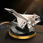 Solar Car Air Freshener | Rotating Airplane Aromatherapy Diffuser close-up view