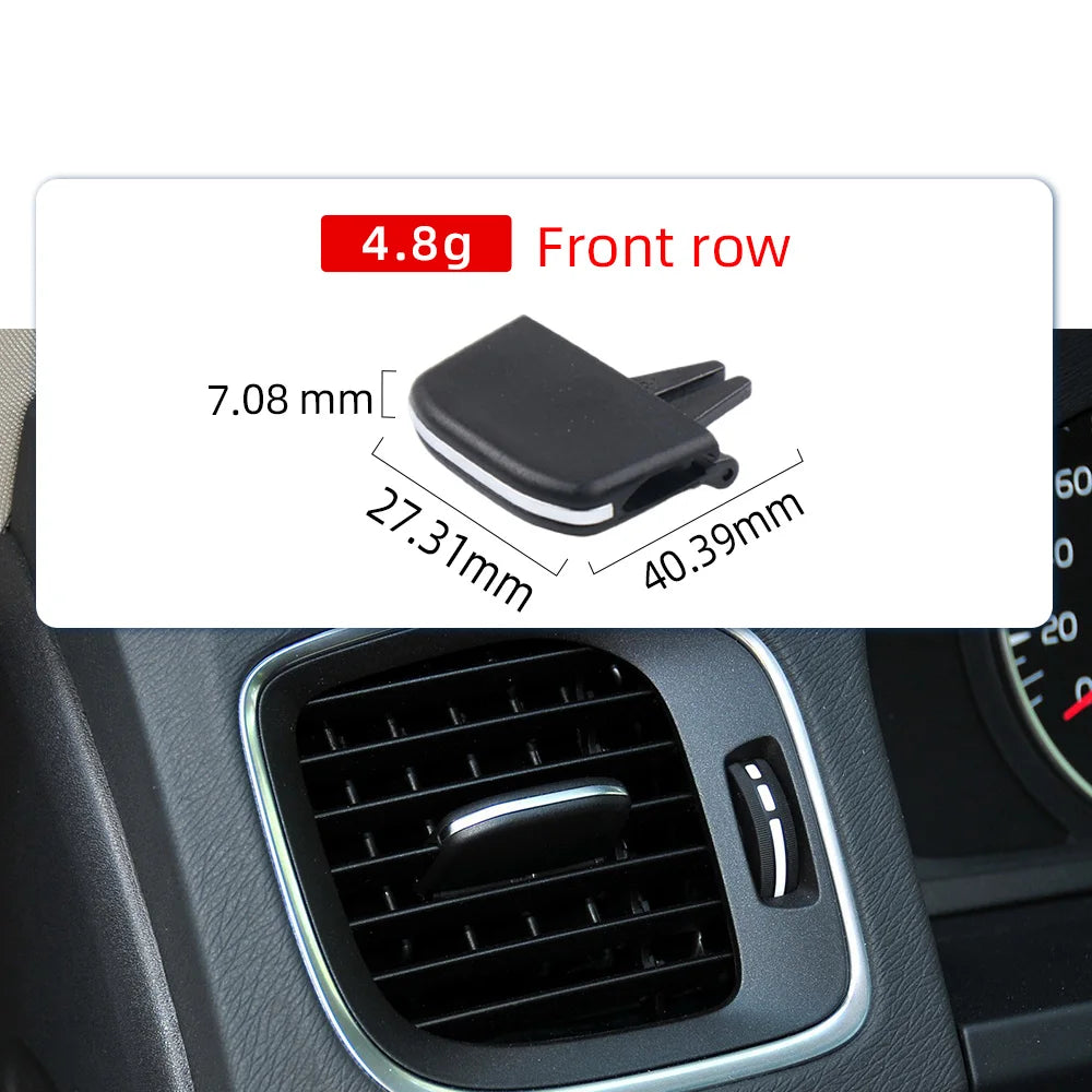 Car Front AC Conditioning Air Vent Grille Outlet Tab Slider Clip Repair Kit For Volvo V60 S60 V40 11-19 Auto Replacement Parts
