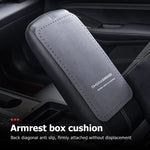 For Chery Omoda Breathable Leather Car Logo Armrest Box Cover Central Armrest Protective detail view