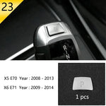 Car Styling For BMW X5 X6 E70 E71 Console Gearshift Frame Decorative Trim Strips Stai alternate view