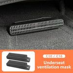 For Leapmotor C10 Car C16 2024-2026 Air Outlet Cover Rear Under Seat Conditioner Ve additional angle