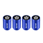 4Pcs Car Tire Valve Caps Metal Dust Proof Caps | Universal Fit for Most Vehicles detail view