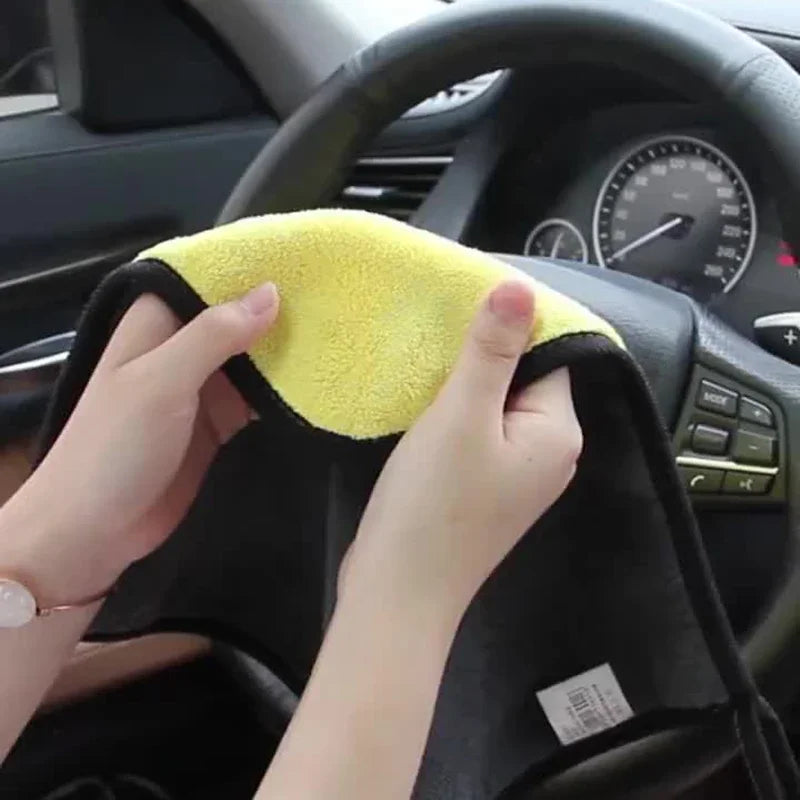 Microfiber Car Cleaning Towel for Washing and Drying detail view