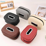 Car Tissue Box Holder Sun Visor Tissue Case With Fix Strap