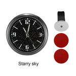 Luminous Car Clock Air Outlet Mini Quartz Clock with Clip | Auto Ornament Waterproof Acc detail view