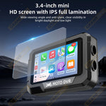Dual 1080P Motorcycle DVR | Full Body Waterproof Moto Camera with WiFi GPS and Dash C alternate view
