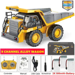 Oike 4WD Remote Control Dump Truck Excavator Bulldozer RC Car Toy detail view