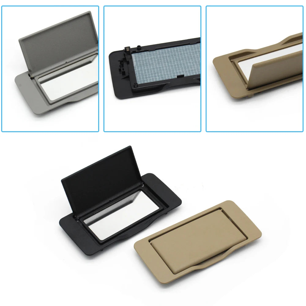 W203 Car Sun Shade Visor Mirror Makeup Cosmetic Mirror For Mercedes Benz C Class 2001-2007 2038101310,2038101410