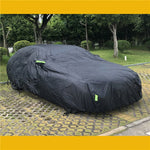 Universal Full Car Cover for SUV and Sedan | Waterproof Outdoor Protection close-up view