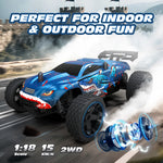 1:18 Scale RC Car for Kids, 2.4GHz Remote Control Buggy detail view