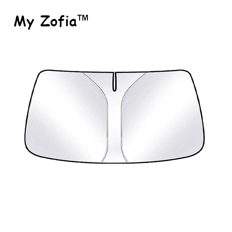 Foldable Car Sun Visor for Chery OMODA 9 SHS C9 2024 2025 2026 | Windshield Sunshade lifestyle view