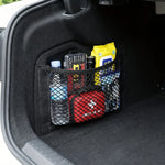 Car Storage Net Stretchable Mesh Pocket Net Magic Elastic Sticker Universal Rear Mesh alternate view
