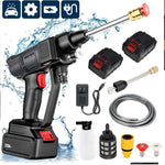 Portable Cordless Electric High Pressure Water Spray Gun Car Washer Cleaner Tool