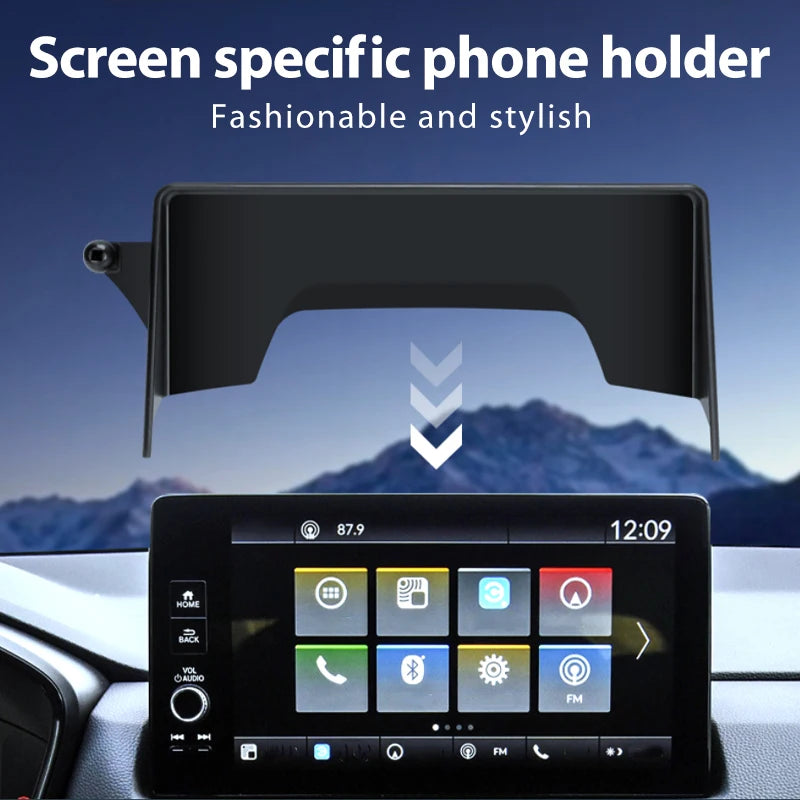 Suitable for Mercedes-Benz Cla/Gla/Glc/A/B/C/V Class, Dedicated Car Phone Holder, Center Console Navigation Bracket, Car Interior Accessories