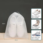 10pcs Shoes Storage Bag Closet Organizer Non-woven Travel Portable Bag Waterproof Poc alternate view