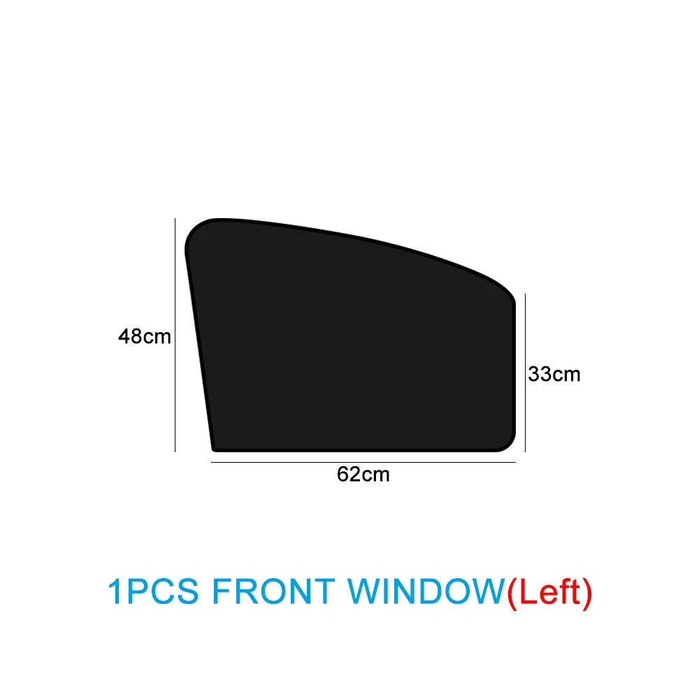 Magnetic Car Sun Shade Window Cover detail view