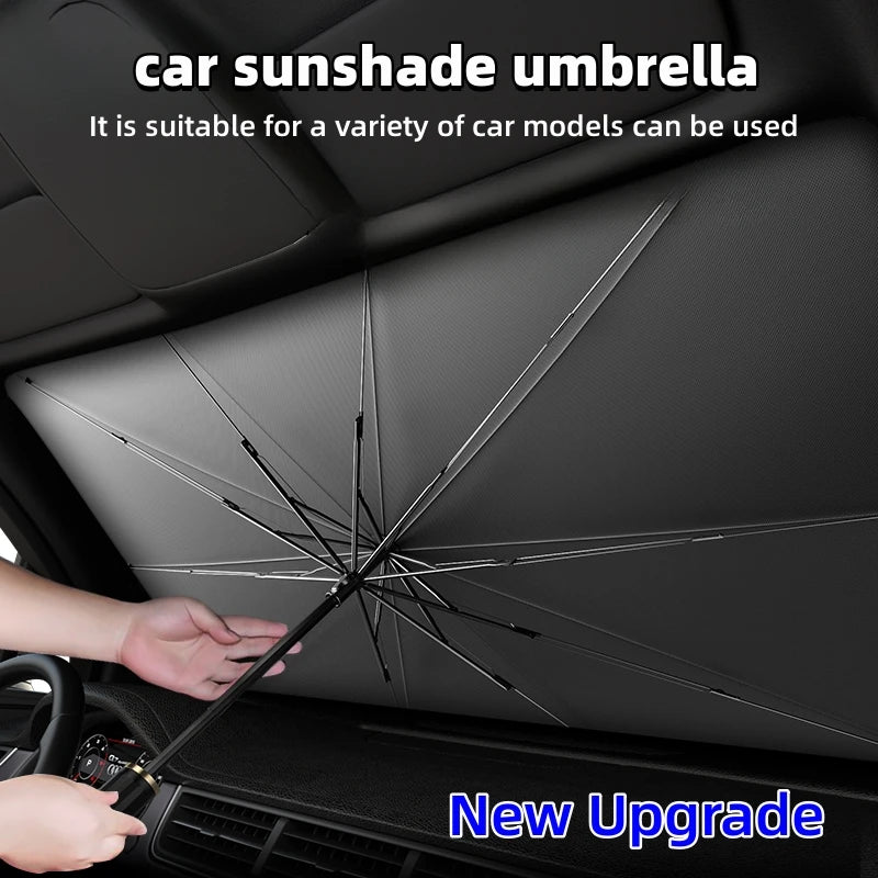 Car Windshield Sun Shade Foldable 100% Polyester