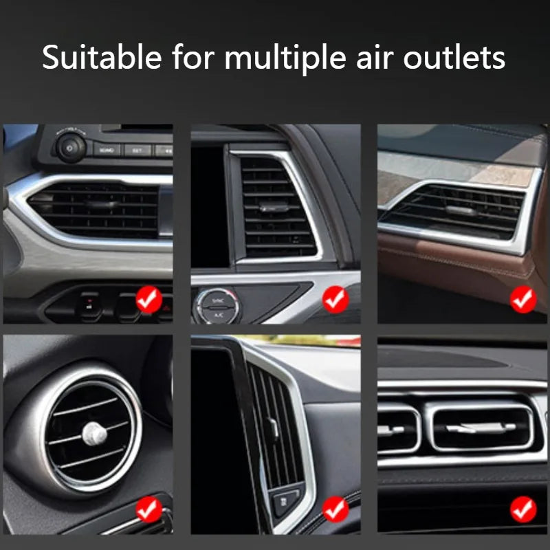 Car Air Freshener Vent Clip | Aromatherapy Essential Oil Rotating Ornament lifestyle view