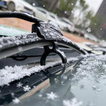 2Pcs Car Wiper Anti Freeze Bracket Winter Snow Defence close-up view