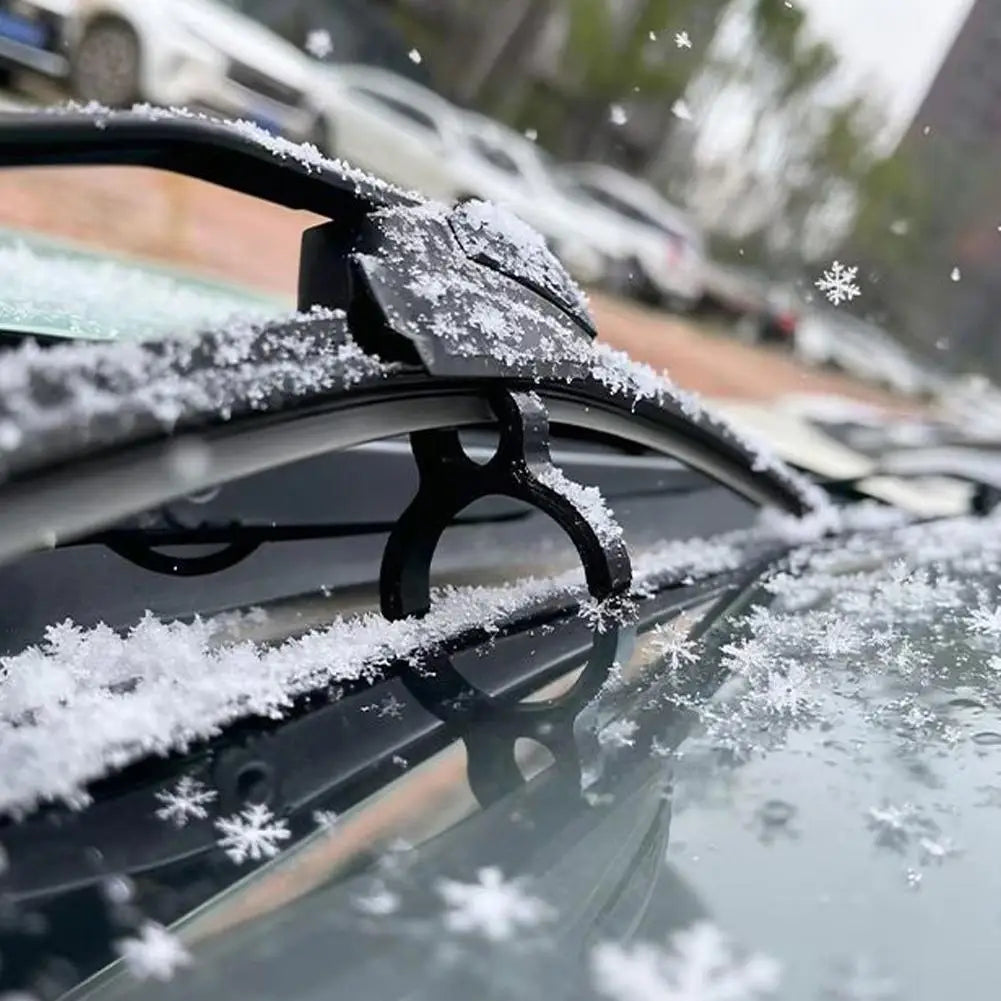 2Pcs Car Wiper Anti Freeze Bracket Winter Snow Defence close-up view