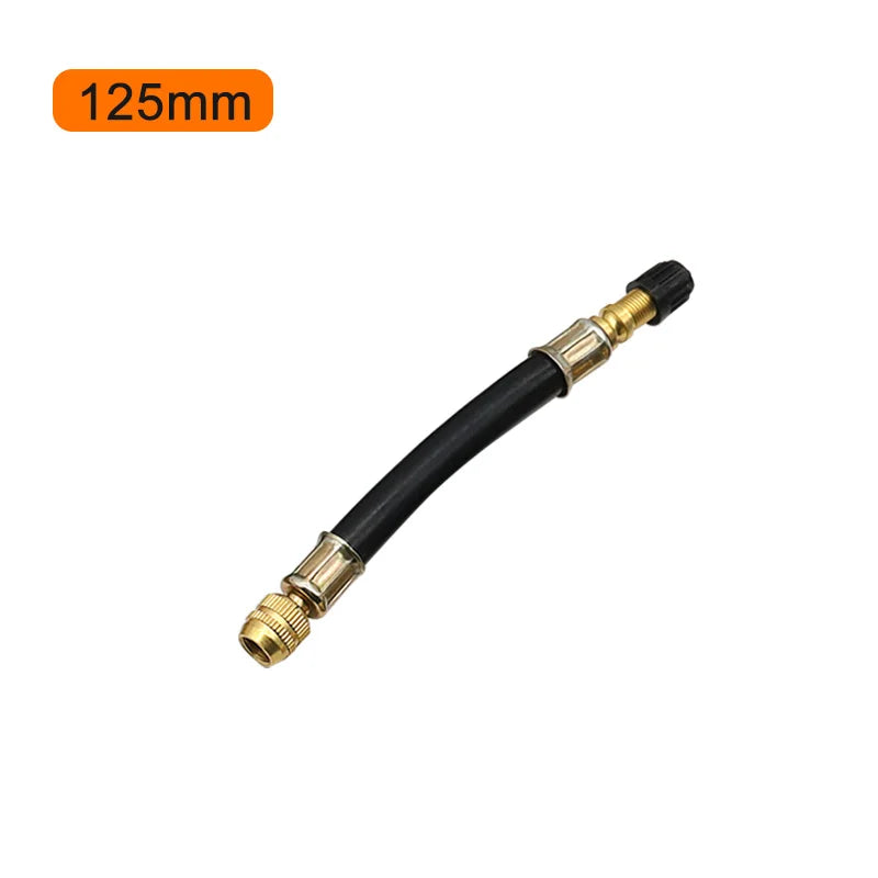 Truck Valve Extension Flexible Bus Tire Valve Extension Rubber Tyre Valve Stem Extender Tire Nipple Adaptor
