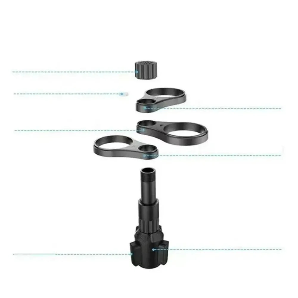 Car Cup Holder Expander Adapter, 360 Rotating Insert