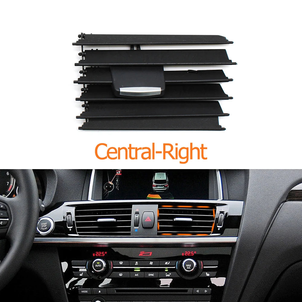 LHD RHD Front Left Right Dash AC Conditioner Air Vent Grill Outlet Tab Clip Repair Kit For BMW X3 X4 F25 F26 64229184742