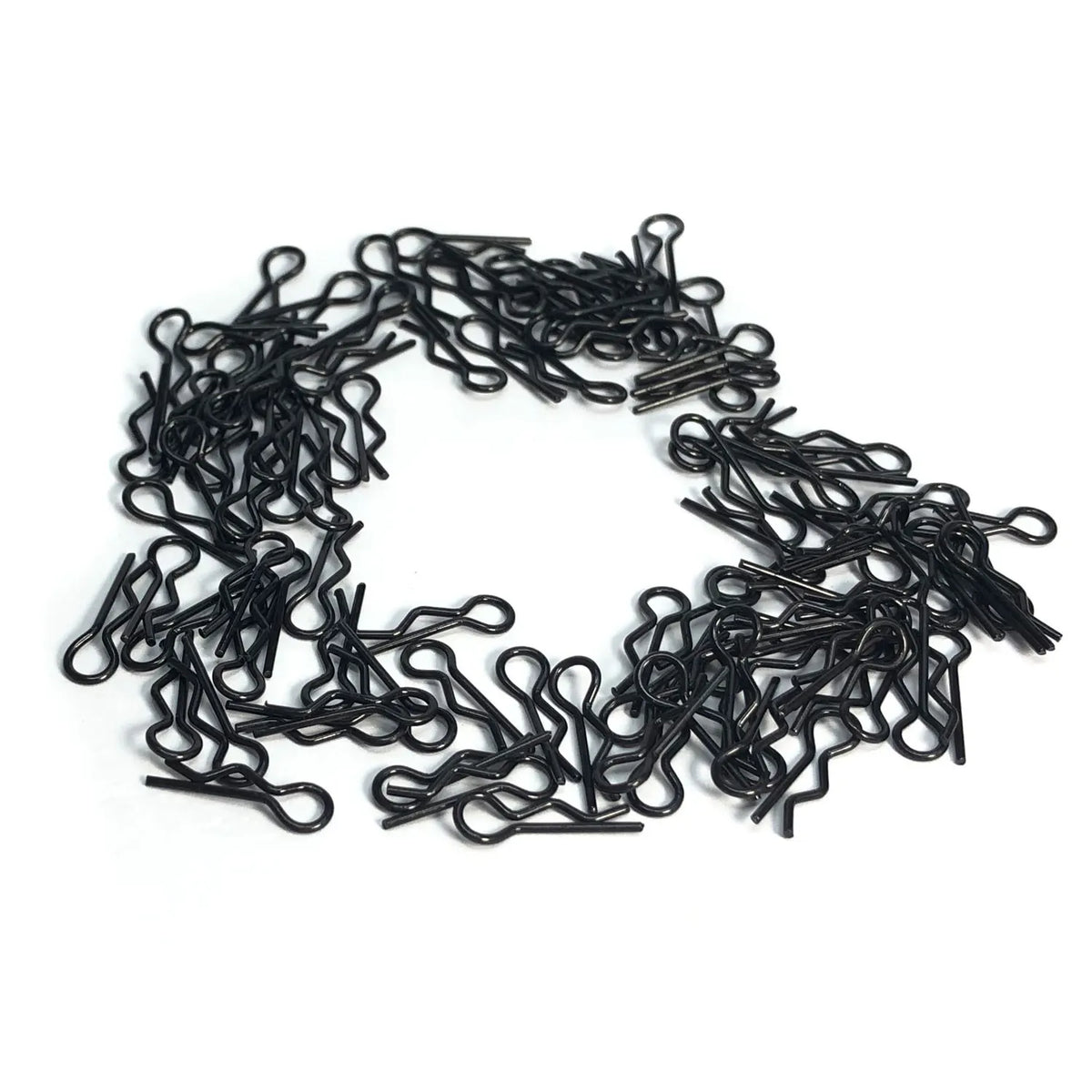 RC Car Shell Body Clips Pins Buckles 304 Stainless Steel 50 Pcs close-up view