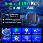 CarlinKit 8G+128G Android 13 CarPlay AI Box | Qualcomm 8-Core Wireless Adapter alternate view