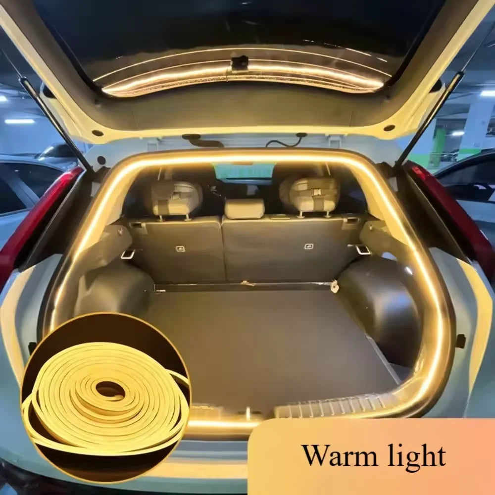 Car High Brightness Trunk Lighting Ambient Light Interior Decoration LED Wiring Free Aut detail view